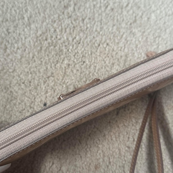 Michael Kors Shiny Metallic Leather Wristlet - Picture 3 of 8